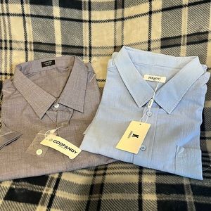 2 FOR 1 SPECIAL SHORT SLEEVE DRESS SHIRTS FLASH SALE!!! Men’s size XXL